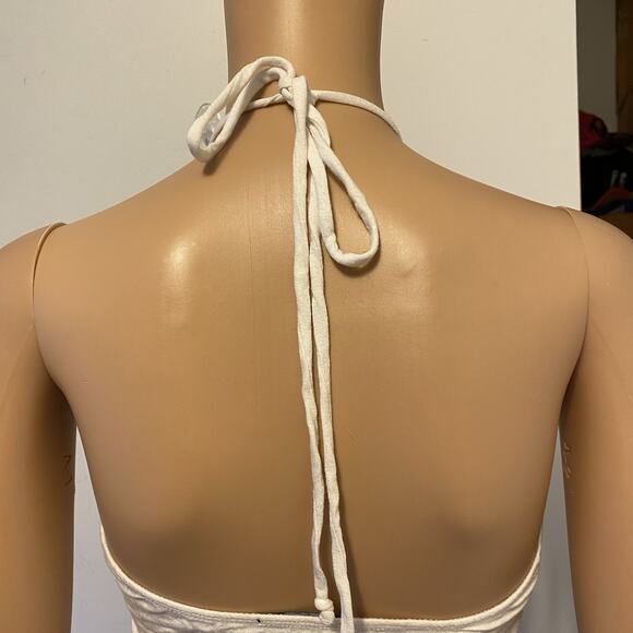 Ambiance Teens Jrs S Stretch Crop TankTop Y2K Summer Romantic Sexy Lot Of 2 - Picture 9 of 9